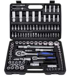 Zestaw narzędziowy klucze nasadowe bity torx 108 szt MASTIFF