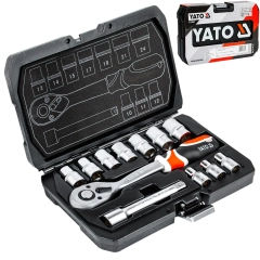 Zestaw narzędziowy 1/2" 12el YATO