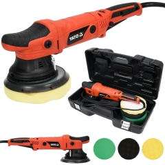 Polerka samochodowa mimośrodowa 720w 150mm + 3 krążki YT-82200 YATO