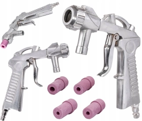 Pistolet do piaskowania + 4 dysze 4-7mm FALON-TECH