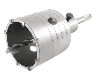 Otwornica do betonu SDS Plus 65 mm SILVER