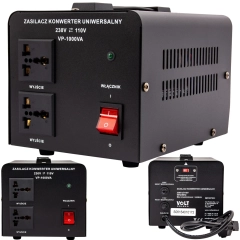 Konwerter reduktor napięcia 1000W (230V/110V) VOLT POLSKA