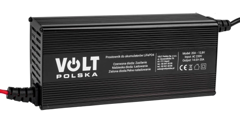 Prostownik specjalistyczny do akumulatorów LIFEPO4 20A VOLT POLSKA
