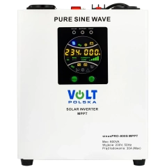Przetwornica solarna UPS SINUSPRO 800S (12V/800W) VOLT POLSKA