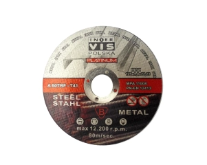 Tarcza do cięcia metalu stali 125x1,2x22,23mm FALON-TECH