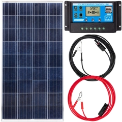Zestaw solarny fotowoltaiczny 180W 12V (Panel solarny 180W, Regulator napięcia 10A) VOLT POLSKA