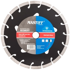 Tarcza diamentowa do betonu 230x10x22.2 mm MASTIFF
