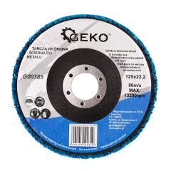 Tarcza Ścierna z Włókniny 125x22mm Ściernica INOX GEKO