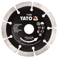 Tarcza diamentowa do betonu 125x2,0x10x22,2 YATO