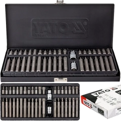 Zestaw bitó bity TORX HEX SPLINE 40 sztuk walizka YT-0400 YATO
