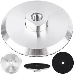 Adapter aluminiowy uchwyt pad dysk na rzep do tarcz polerskich m14 100 mm FALON-TECH