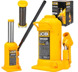 Podnośnik hydrauliczny słupkowy butelkowy maszynowy mocny lewarek 15 T JCB