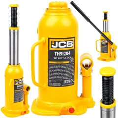 Podnośnik hydrauliczny słupkowy butelkowy maszynowy samochodowy lewarek 12T JCB