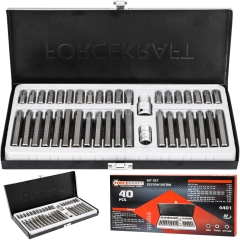 Zestaw bitów profesjonalne imbus torx spline walizka 40el FORCEKRAFT