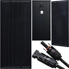 Panel solarny fotowoltaiczny monokrystaliczny wtyk MC4 bateria 12V 220W VOLT POLSKA